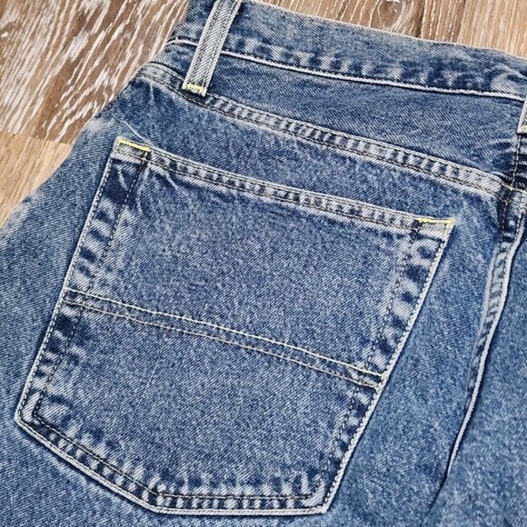 Vintage Tommy Hilfiger Tommy Jeans 31x30 Straight Leg Denim Blue USA Fabric Y2K - Picture 13 of 16